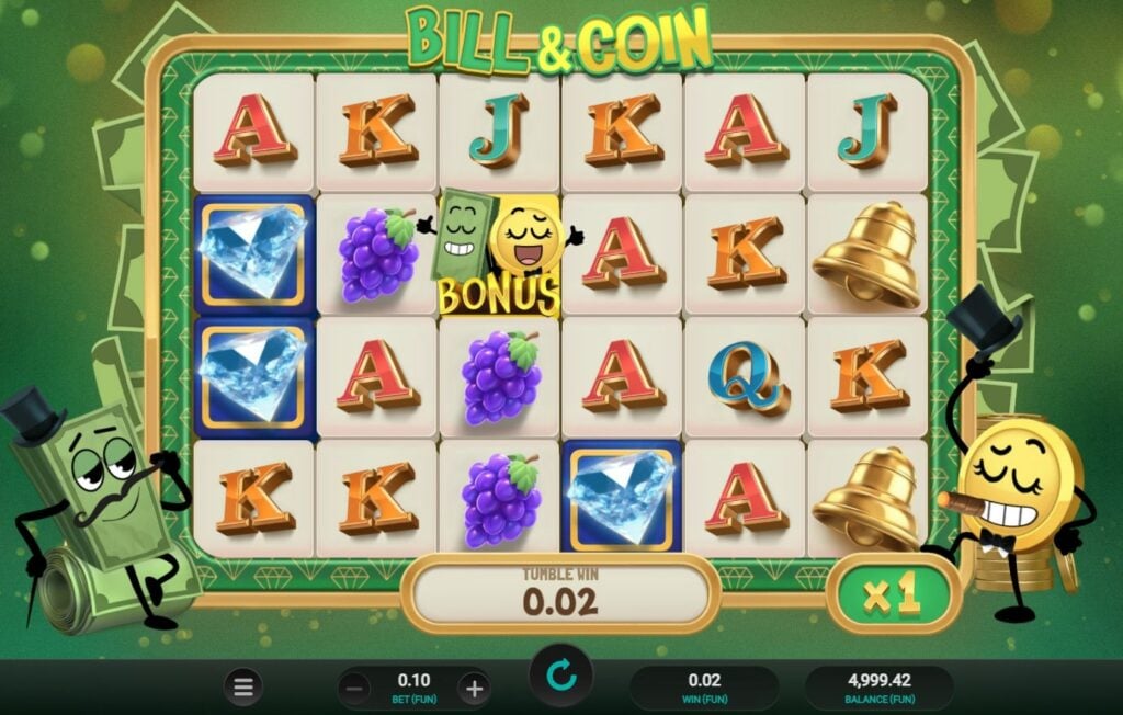 Bill & Coin bonus rounds