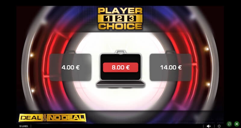 Deal or No Deal The Slot Game Player Choice Feature