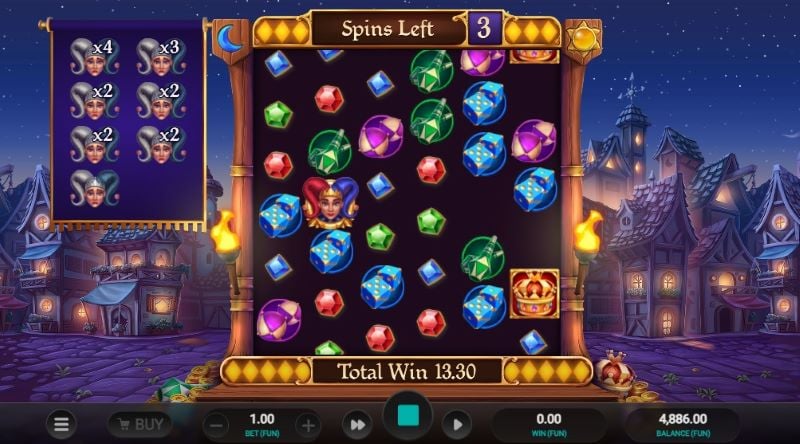 Joker Split Free Spins feature